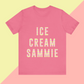 Ice Cream Sammie Jersey Short Sleeve Tee