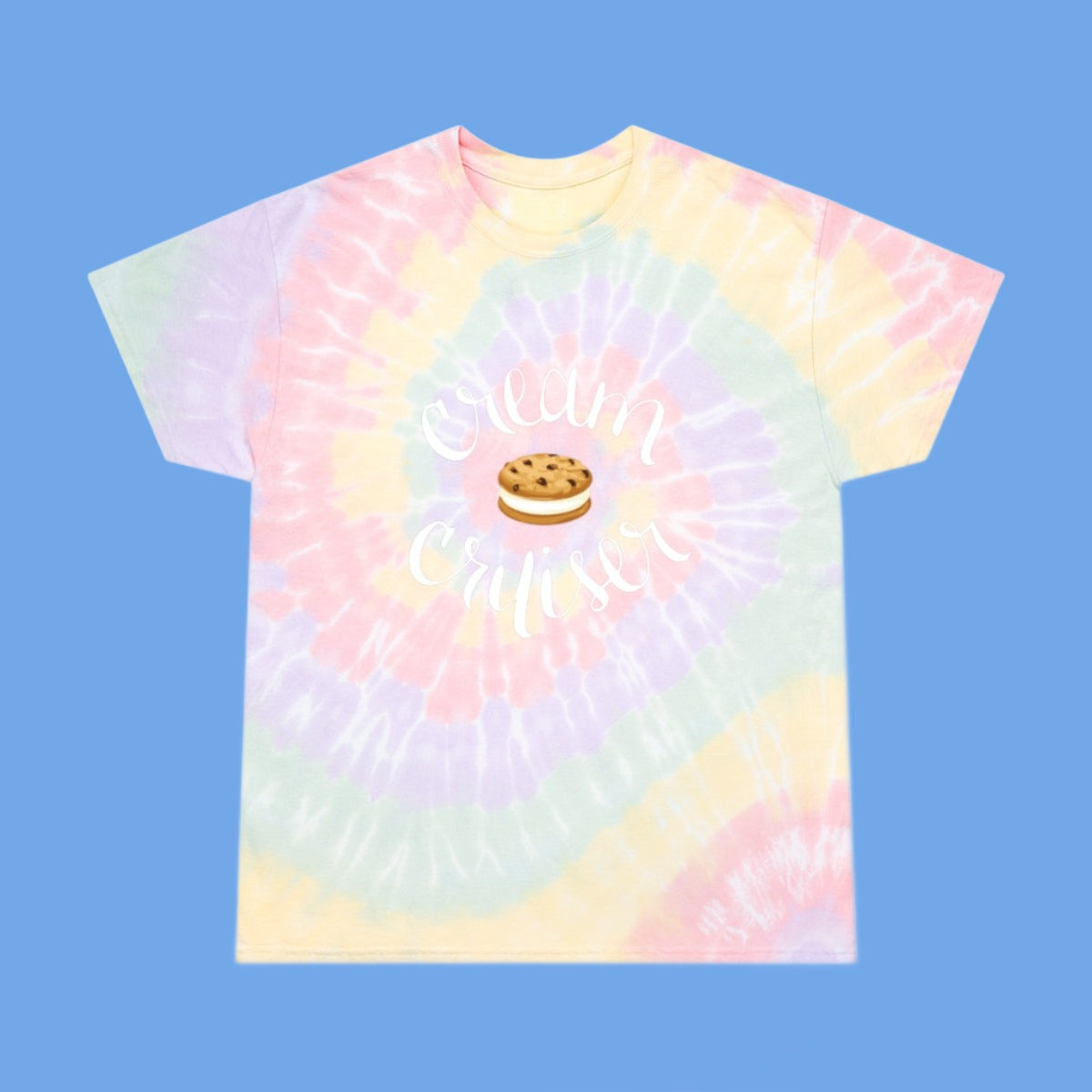 Cream Cruiser Tie Dye Tee Pastel